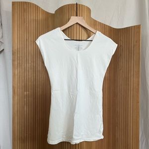 Downeast Cream Cap Sleeve